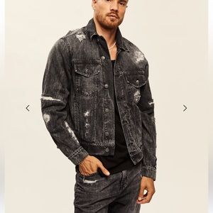 Ser.o.ya Ryan Distressed Denim Jacket Color Phoenix